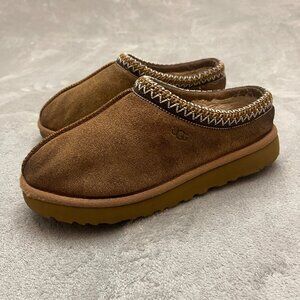 Womens Ugg Australia Tasman II Chestnut Shearling Lined Comfort Slippers Size 7